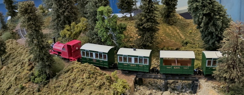 
Skarloey with GVT Passenger Cars